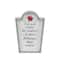Assorted 7" Black & White Stripe Sentiment Tabletop Sign by Ashland®
